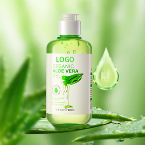 Gel d'<span class=keywords><strong>Aloe</strong></span> <span class=keywords><strong>Vera</strong></span> de haute qualité à base de plantes à base de marque privée pour le soulagement des coups de soleil pour le corps hydrate et nourrit en profondeur la peau endommagée par le soleil - Product Image 1