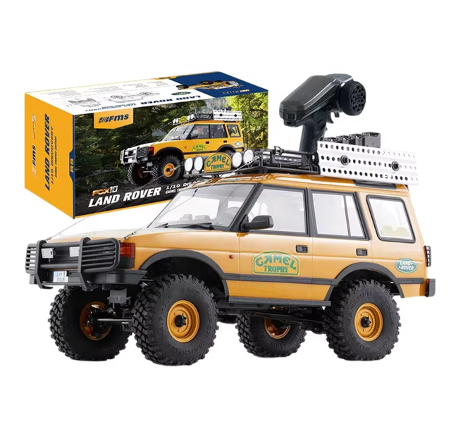 FMS 1:10 Scale FCX10 Range Rover RC Rock Crawler Truck Camel Trophy Edition Brushless 4WD RS