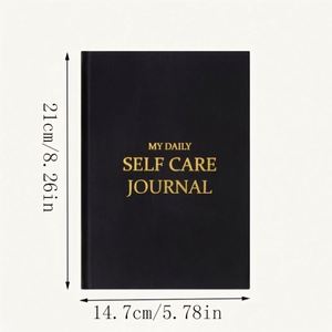 High Quality A5 Hardcover Notebook for Daily Self Care Gratitude <b>Journal</b> Perfect Binding No Date Gift with Custom Logo - Product Image 3