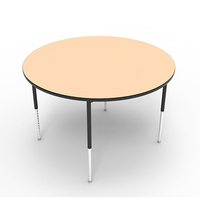 Cartmay Mobilier scolaire moderne Ensemble bureau et chaise en bois à coque en plastique à hauteur réglable