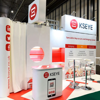 Nouvelle promotion stand d'exposition modulaire stand comptoir salon présentoirs pour expositions