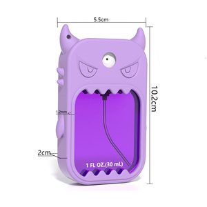 Funda Protectora de Silicona con Diseño de Monstruo de Dibujos Animados para Botella de <span class=keywords><strong>Perfume</strong></span> de 30 ml, Antideslizante y Antigolpes - Product Image 3