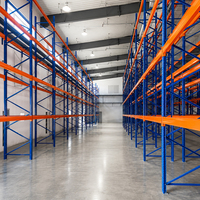 Étagère de stockage en acier Q235B, étagère de stockage robuste pour entrepôt, capacité de 2000 kg à 3000 kg, rayonnage sélectif pour palettes, service CAO 24h/24