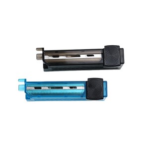 <b>Blade</b> storage box, eyebrow trimmer <b>blades</b>, custom-made stainless steel <b>barber</b> <b>blades</b>, anti-scratch safety <b>blades</b> for shaving. - Product Image 5