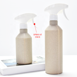 Bouteille pulvérisatrice portable personnalisable en <span class=keywords><strong>paille</strong></span> de blé écologique, 300 ml et 500 ml, avec pompe à buse graduée, 100 pièces, écran inclus - Meilleures ventes - Product Image 2