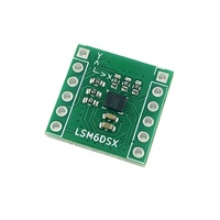 Modul Sensor Akselerometer & Giroskop LSM6DSO Pengukuran Sudut Kemiringan dengan Antarmuka I2C/SPI
