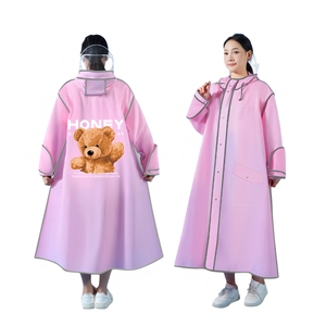 Vente en gros de scooter et vélo Haoya EVA, imperméable pour moto, <span class=keywords><strong>veste</strong></span> imperméable pour scooter, imperméable pour hommes et femmes - Product Image 5