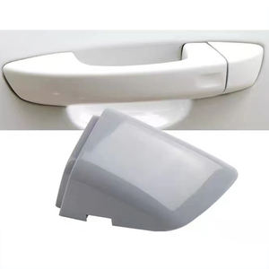 77P6837879GRU Cubierta de Manija de Cilindro de Cerradura de Puerta Delantera y Trasera para Automóvil 7P6837879 para Volkswagen VW <span class=keywords><strong>Touareg</strong></span> <span class=keywords><strong>MK2</strong></span> 7P 2011-2018 - Product Image 3