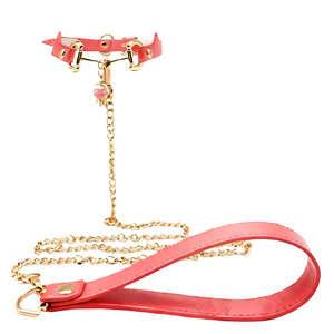 Origin Maker Dark Goth Neck Ornament Brand Factory Bulk Supply Private Label Service Cross Border Brand Buyer Pu Leather Choker - Product Image 5
