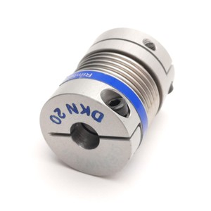 PLC Gerwah <strong>DKN</strong> 20-31-8mm-3/8" Metal Bellows Coupler 3/8" x 8mm Bore, 25mm OD Warranty Product - Product Image 1