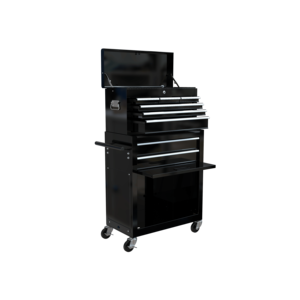 Coffre à outils roulant Ar Max haute capacité à 8 tiroirs avec rangement verrouillable et roues pivotantes pour usage en atelier - Product Image 6