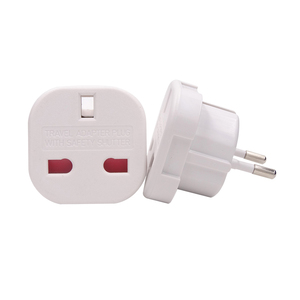 Adaptador de Viaje de Enchufe Europeo Tipo G a Tipo C, E, F, de Reino Unido a UE, 10/16A, 9625, para España, Francia, Italia - Product Image 5