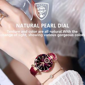 POEDAGAR 719 vendita calda orologio da <span class=keywords><strong>donna</strong></span> al quarzo cinturino in pelle con quadrante stellato di lusso <span class=keywords><strong>orologi</strong></span> da polso da <span class=keywords><strong>donna</strong></span> alla <span class=keywords><strong>moda</strong></span> - Product Image 2