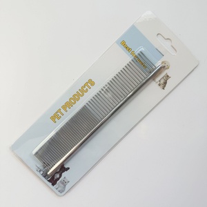 Peine para Mascotas, Herramientas de Belleza para el Hogar, Uso Diario, Peine de Acero Inoxidable Galvanizado, Peine Multifuncional Portátil - Product Image 4