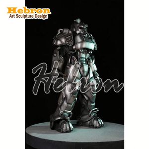 Traje de Robot Grande de Metal Transformable, Modelo de Escultura Fall Out T60, Disfraz de Robot de Espuma de Tamaño Humano para Adultos - Product Image 5