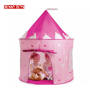 d'intérieur de jeu de divertissement pop up tente jouet pliable maison tente de jeu de château de princesse pour les enfants - Product Image 1