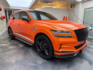 Nouveau kit carrosserie en fibre de carbone pour Genesis GV80 SUV Coupé, avec prise d'air Magma, spoiler avant et pare-chocs auto-adhésifs pour remplacement/réparation - Product Image 3