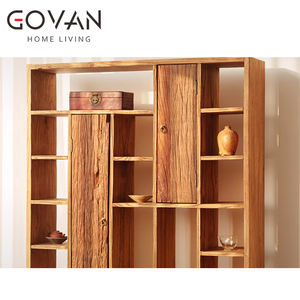 Wabi Sabi, armario lateral de madera, librería, sala de estar de madera de olmo de calidad - Product Image 2