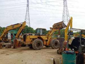 Chargeuse sur pneus Caterpillar CAT 966F d'occasion, très demandée, de bonne qualité, avec composants de pompe d'origine importés du Japon, Shanghai - Product Image 2