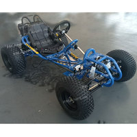 Go-Kart Todoterreno de 270cc con Transmisión Automática de Embrague Húmedo, Llantas Grandes de 8 Pulgadas, Buggy de 4 Ruedas para Adultos, para Actividades al Aire Libre