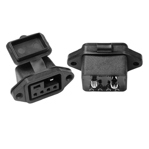 Connecteur double usage 2+4 broches, prise tout-en-un pour échange de batterie de véhicule électrique, module de stockage d'énergie de charge/décharge - Product Image 1