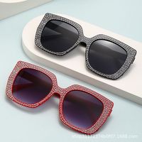 Nouvelles Lunettes de Soleil Bling Bling Personnalisées pour Femmes, Lunettes de Soleil de Vacances Multicolores, Lunettes de Soleil Cat Eye avec Strass
