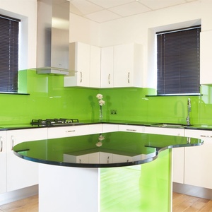 Panneau de <span class=keywords><strong>verre</strong></span> décoratif <span class=keywords><strong>laqué</strong></span> haute brillance, <span class=keywords><strong>verre</strong></span> trempé de sécurité, <span class=keywords><strong>crédence</strong></span> de <span class=keywords><strong>cuisine</strong></span>, peinture personnalisée, 3-8 mm - Product Image 5