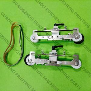 1 Juego de rueda de prensa de 325mm BSA06440000GP BSA06440000GQ, cepillo Cpl de rodillo para máquina troqueladora <span class=keywords><strong>Bobst</strong></span> 102E, piezas de repuesto de rueda - Product Image 1