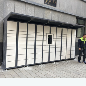 Tủ khóa thông minh tự động nhận hàng ngoài trời cho tòa nhà văn phòng, dành cho người giao hàng và người nhận hàng. - Product Image 5