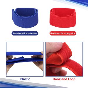 Correa Médica para Hemodiálisis, Autoadhesiva, con Hebilla Mágica, Ancha y Flexible, para Control del Flujo Sanguíneo, Regalo Promocional - Product Image 6