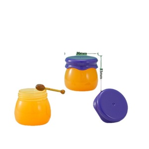 Cute <b>Lip</b> Balm Bottle 6g Plastic Jar With Spoon For Cosmetic Packaging - Product Image 5