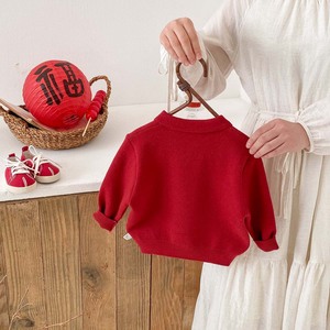 Tricots garçons automne hiver filles chandails manches longues bébé hauts de <span class=keywords><strong>noël</strong></span> Style chinois vêtements de nouvel an pour enfants - Product Image 3