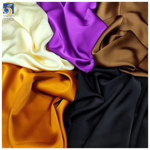 YX754 2025春季新款面料180gsm柔软丝滑100涤纶双面缎缎面料女式连衣裙用 - Product Image 3