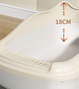 Großhandel Katzenklo Haustierzubehör Große Kunststoff-Katzenstreu-<span class=keywords><strong>Box</strong></span> - Product Image 5