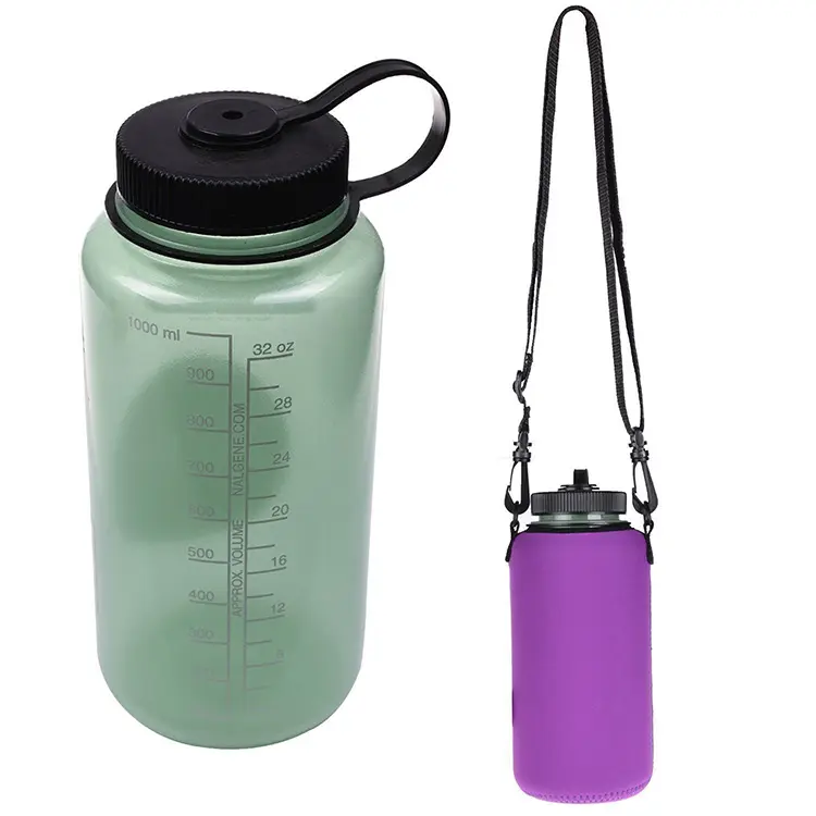 Bouteille d'eau en Tritan écologique GZYSL, 32 oz, 500ml, 1000ml, Tennessee, nouveau Texas, écologique, sans BPA