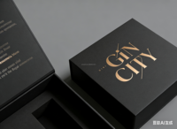 Caja Magnética de Alta Gama con Logotipo Personalizado, Caja de Regalo Negra Mate para Vasos de Vodka, con Relieve e Inserto de Espuma de Alta Densidad para Bebidas Energéticas