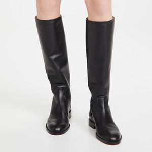 Artı boyutu diz yüksek çizmeler kadınlar en iyi tasarım ayakkabı bayan özel moda çizmeler - Product Image 6