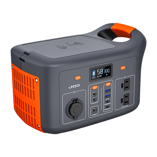 JQB AC 220V Outlet 300W Portable Power Station Lithium Battery Big Capacity Power Bank Supporting Solar Panel Charging
