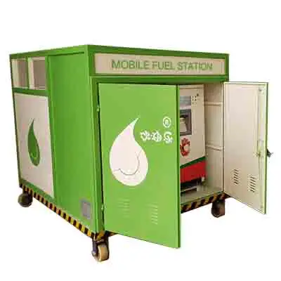 Fabrika fiyat mini mobil yakıt istasyonu gaz dolum istasyonu