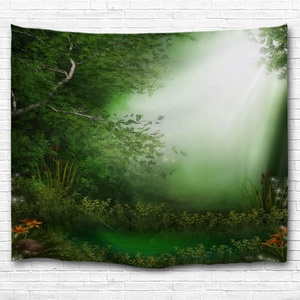 Tapisserie murale en macramé à impression numérique, tapisserie suspendue super promotion - Product Image 2