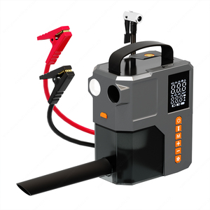 <span class=keywords><strong>Arrancador</strong></span> de Coches Multifuncional 10 en 1 con Compresor de Aire de 150 PSI, Inflador de Neumáticos y Aspiradora Inalámbrica de Mano de 12V para Auto - Product Image 3