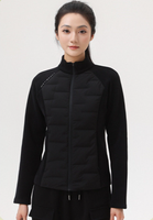 Veste matelassée en duvet pour femme, régulatrice de température, coupe ajustée 3D, isolation thermique, chaude pour l'extérieur, en plumes de canard