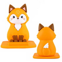 Support de téléphone portable renard mignon, accessoire de bureau créatif, décoration de maison et de bureau, style dessin animé Kawaii