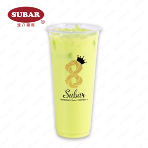 Poudre aromatisée à la pomme verte fraîche pour bubble tea, boissons gazeuses froides et desserts - Product Image 6