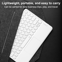 Teclado Inalámbrico para Android, iOS, Windows, Teclado Táctil para Teléfono Celular, PC, Tableta