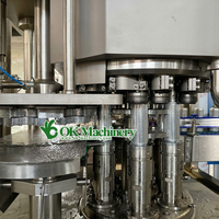 Machine de remplissage automatique de canettes de boissons gazeuses W017 24000CPH en acier inoxydable pour ligne de production de boissons