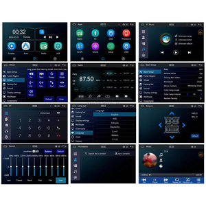 เครื่องเล่น MP5 ในรถยนต์ Podofo แบบ Single Din ขนาด 7 นิ้ว รองรับ Wireless CarPlay และ Android Auto หน้าจอสัมผัสแบบพับเก็บได้ พร้อมพอร์ต Type-C/FM/AM/EQ/วิทยุในตัว - Product Image 4