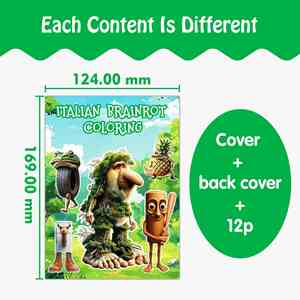 Libros de Colorear Pequeños para Niños, Regalos de Cumpleaños para Ejercitar el Reconocimiento de Colores y la Habilidad Práctica de los Niños - Product Image 6