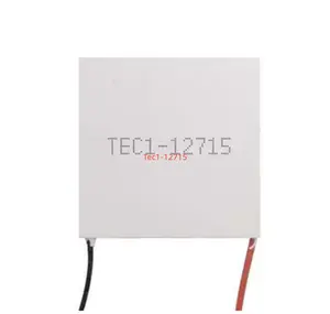 Tec1-12715 Tec Thermoelectric Cooler אלקטריים Tec1 12715 12v 15a 40*40mm אלקטריים Elemente מודול קירור צלחת