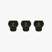 Set 3 Buah Karet Silikon Hotend Printer 3D Bambu Lab A1 Series - Hitam